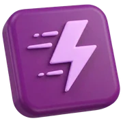 Ikona rychlostního bonusu, blesk